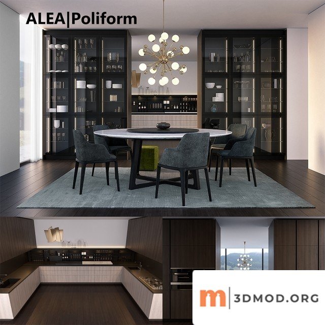 Kitchen Poliform Varenna Alea 2