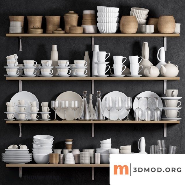 Kitchen Shelf Utensils