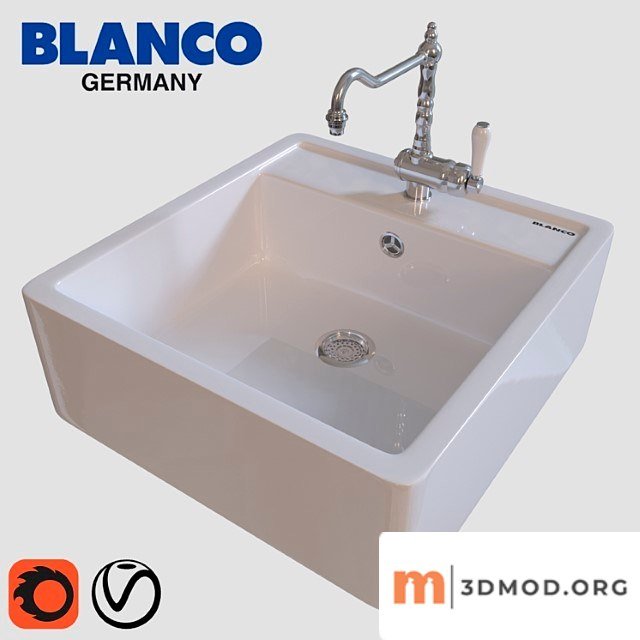 Kitchen Sink Bill Blanco Panor 60