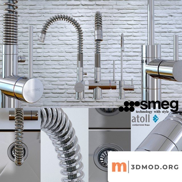 Kitchen Sink and Faucet Smeg