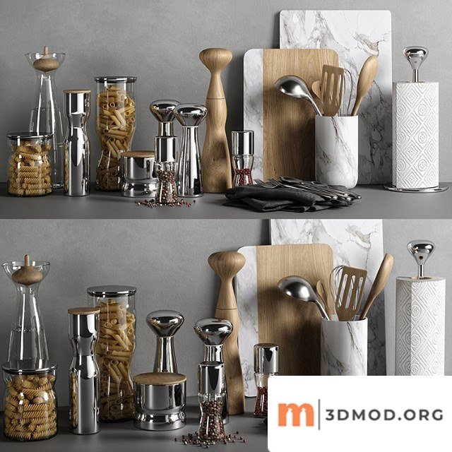 Kitchen decor set 04