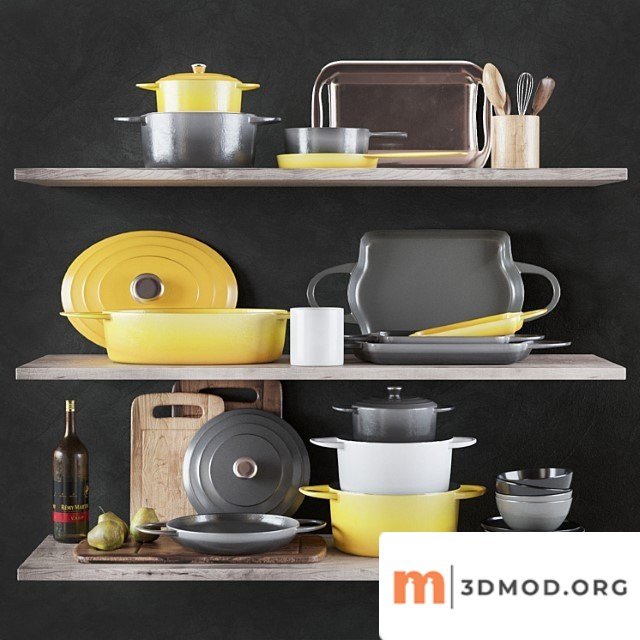Kitchen decorative set 08 5