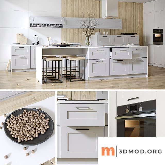 Kitchen from nolte frame lack facades