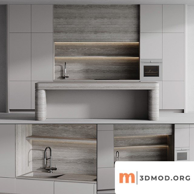 Kitchen with island 007
