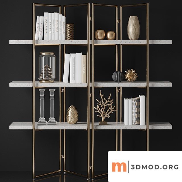 Kupa Concrete Bookcase 2