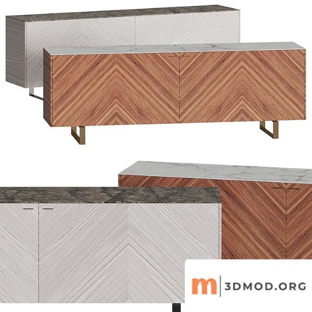 Ligne roset coplan 2 sideboards