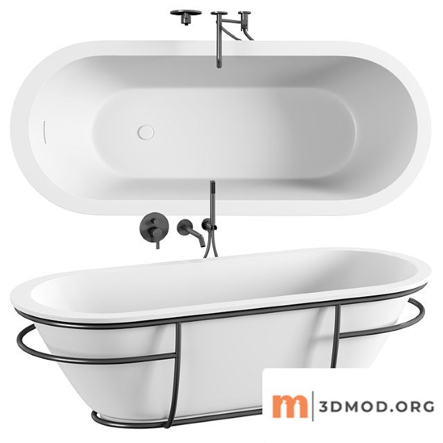 Luxe Freestanding Stone Bath 1800 M