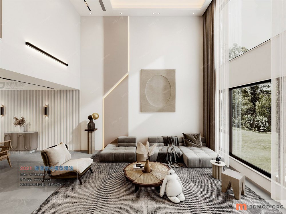 M001-Nordic style-Vray model