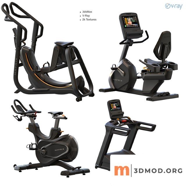 Matrix Fitness For Exercise Gym 2