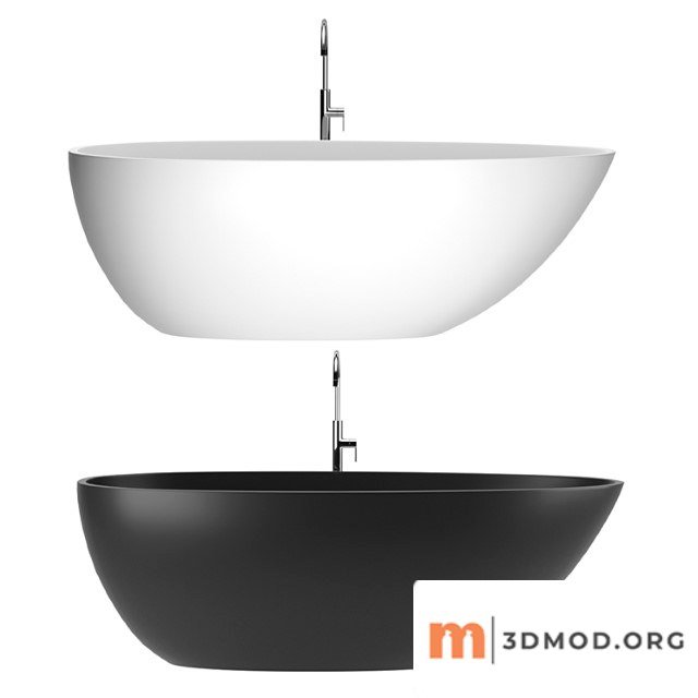 Matt bathtub kkr-b068