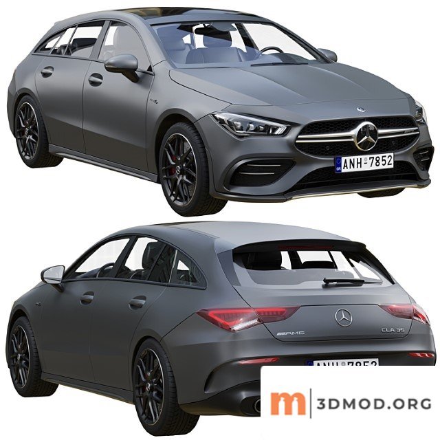Mercedes-benz amg cla 35 shooting brake