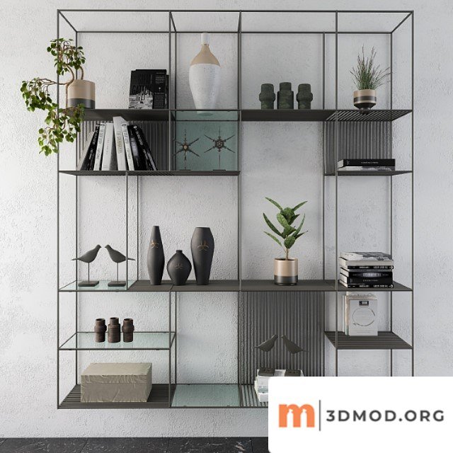 Metal Shelves Decorative