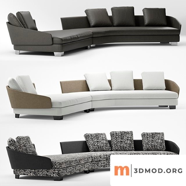 Minotti Lawson Arrangement E 1