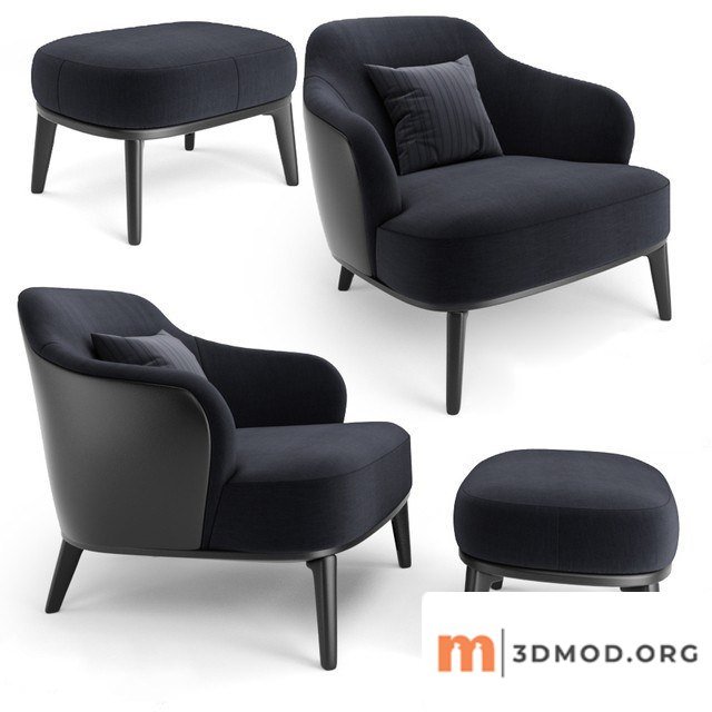 Minotti Leslie Armchair 03