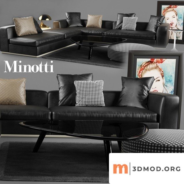Minotti Powell Sofa