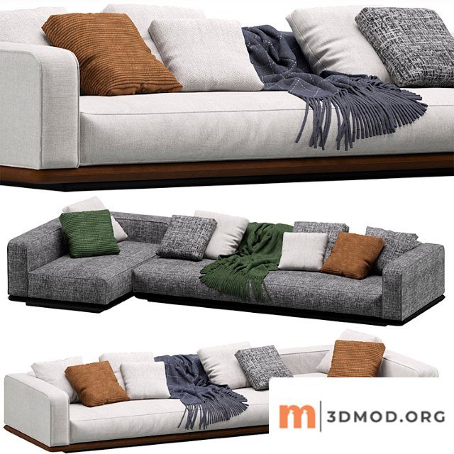 Minotti horizonte modular sofa 06