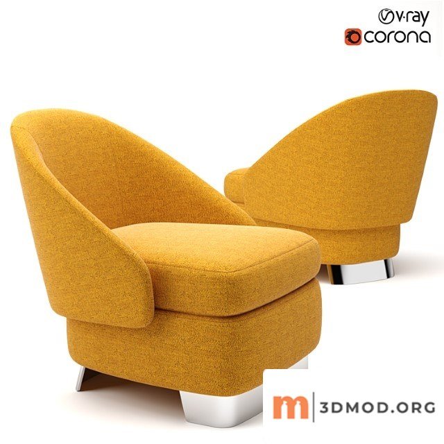 Minotti lawson armchair