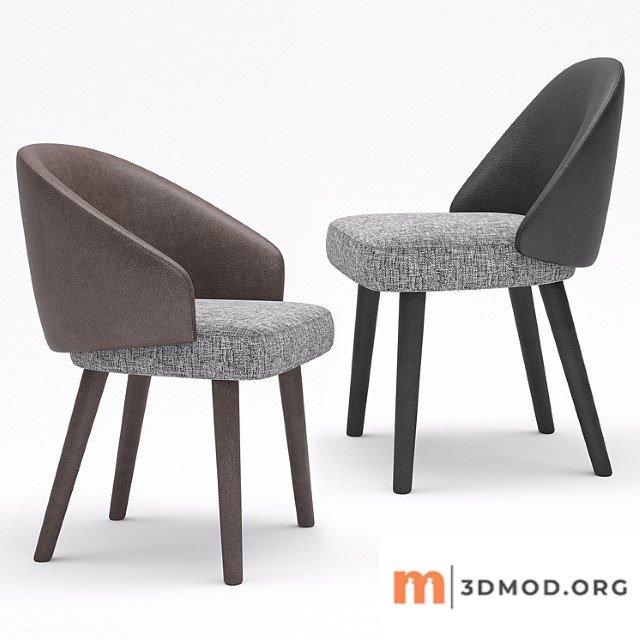 Minotti lawson dining chair 2