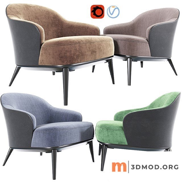 Minotti leslie armchair_2