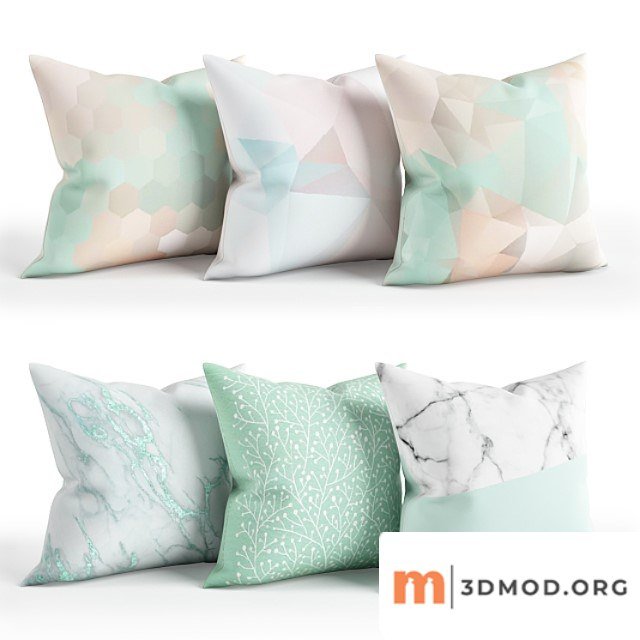 Mint Pillow Set 001