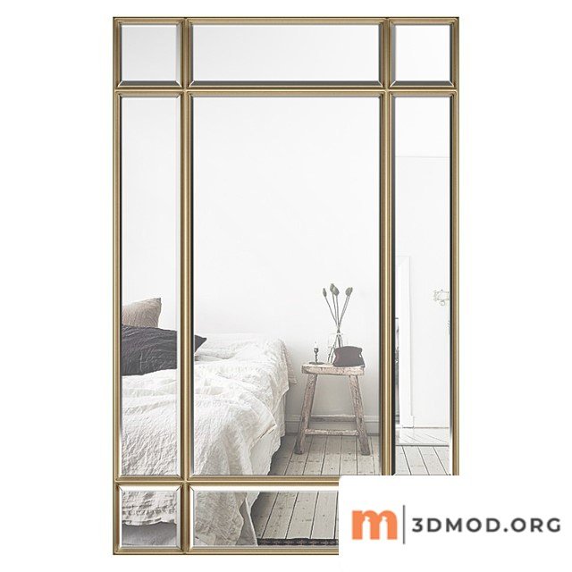 Mirror beaumont eichholtz 112918