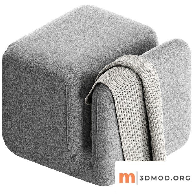 Moby pouffe