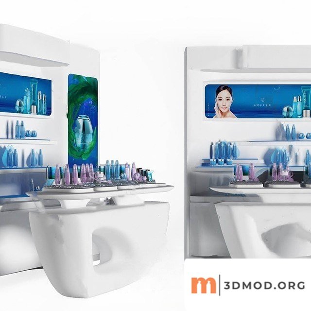 Modern Cosmetic Booth