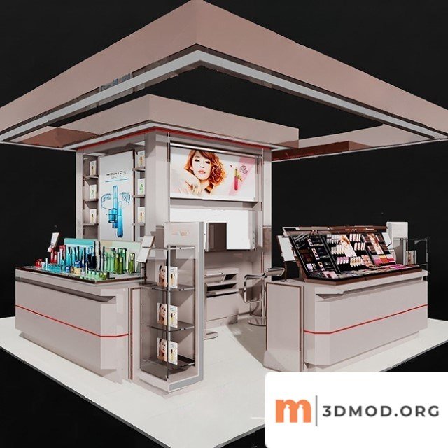 Modern Cosmetic Showcase 3