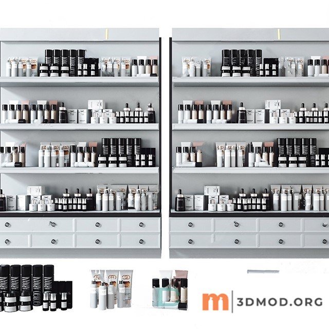 Modern Cosmetic Showcase 6