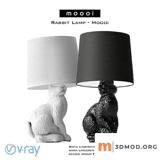 Moooi Rabbit by Front