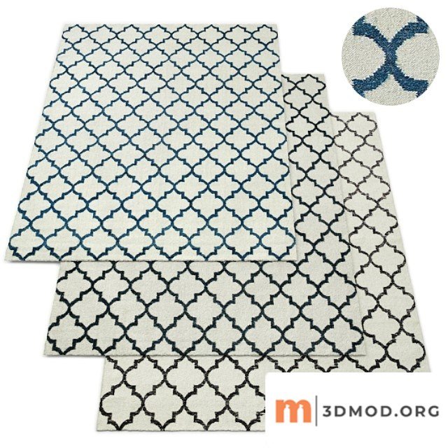 Moroccan Tile Flatweave Rug Rh Collection