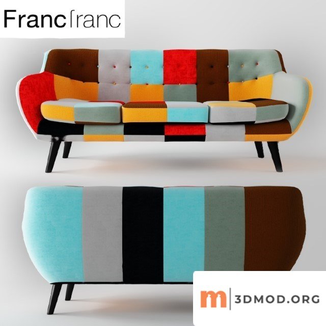 NAVIA Patchwork Sofa 02