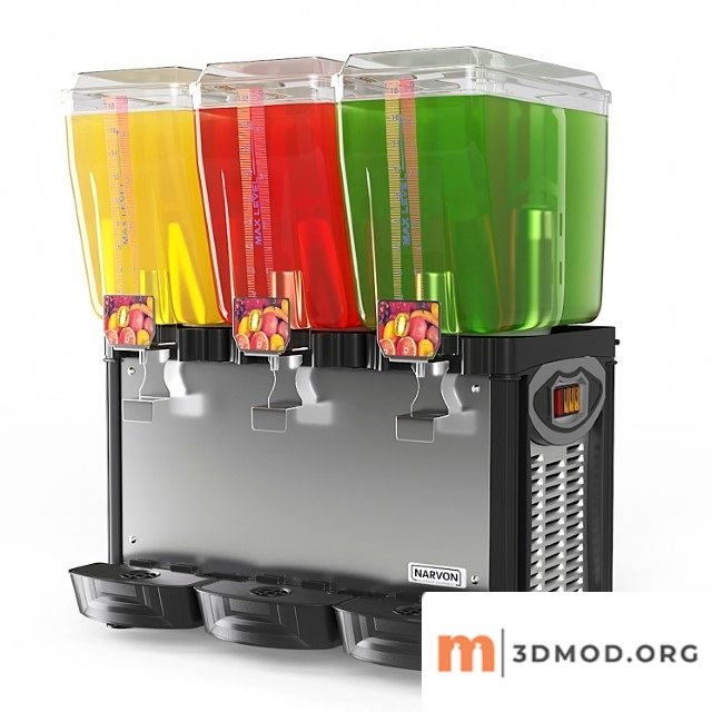 Narvon d5g-3 chilled beverage dispenser