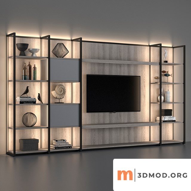 Natevo continuum tv cabinet (flou)