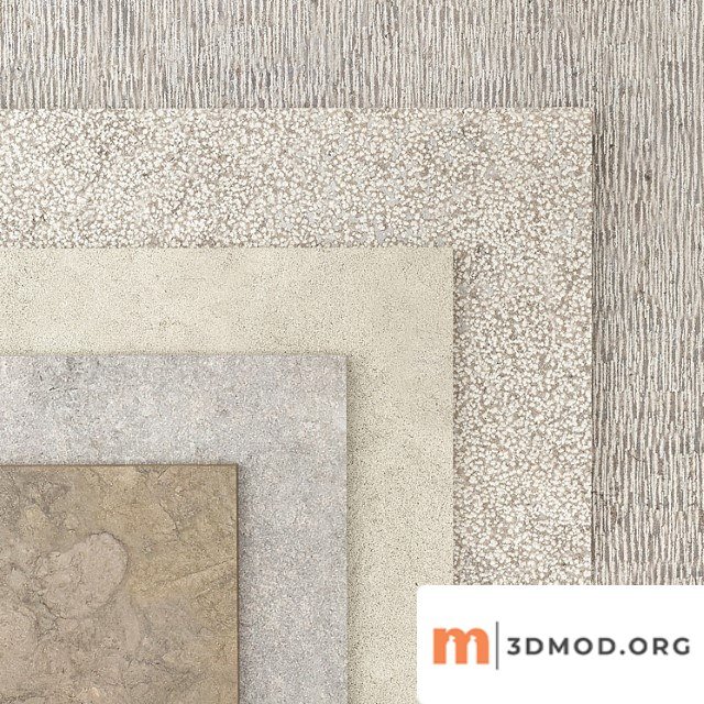 Natural Stone Set 05