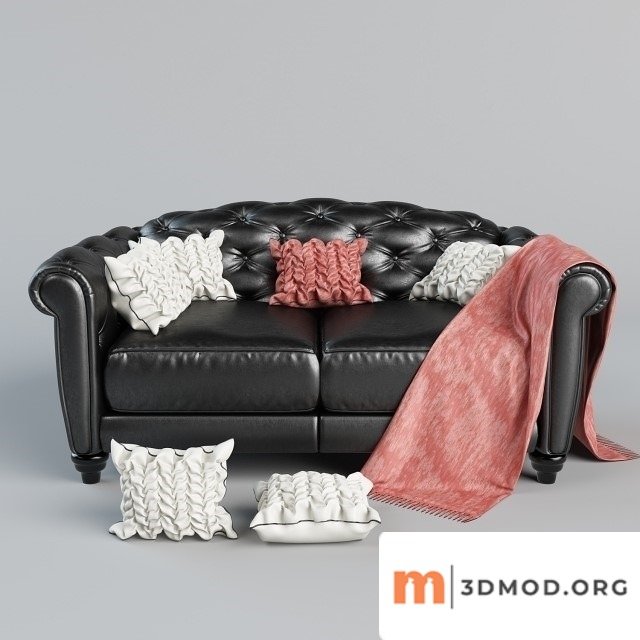 Natuzzi Listiya ORG Divan Sofa