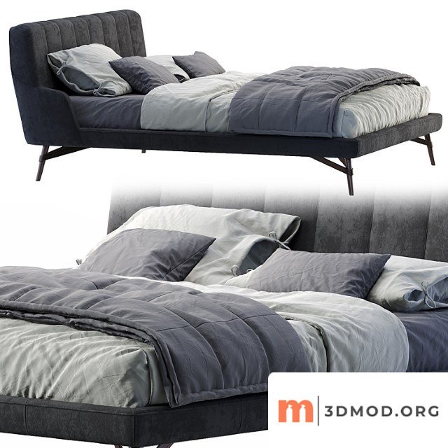 Natuzzi bed svevo 2