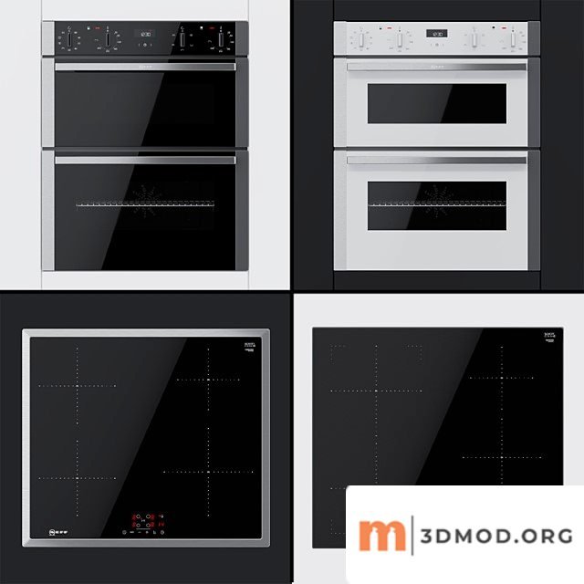 Neff Twin Ovens Zh1ase2nn0b Zh1ase2hv0b And Cooking Surfaces T36bb40n0 T46fd53x0