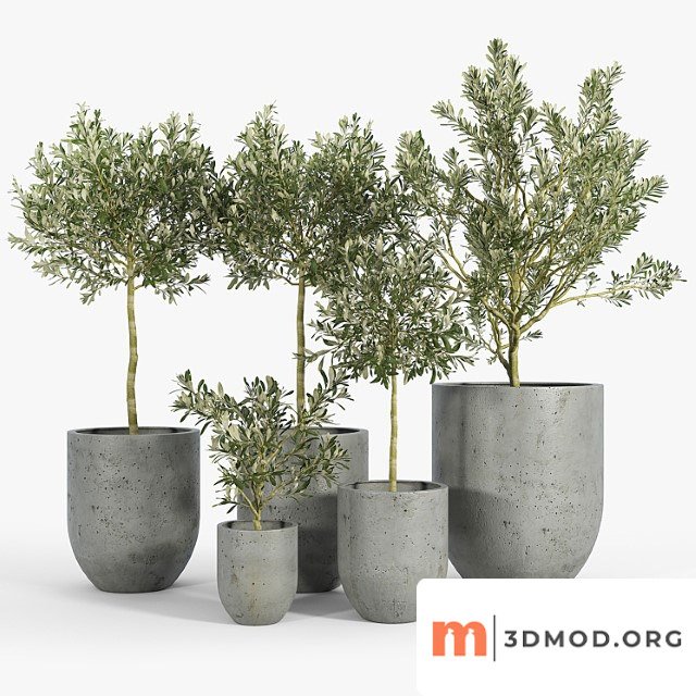 Neo planter, extra small, lead