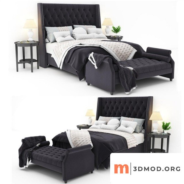 Neoclassic Bed