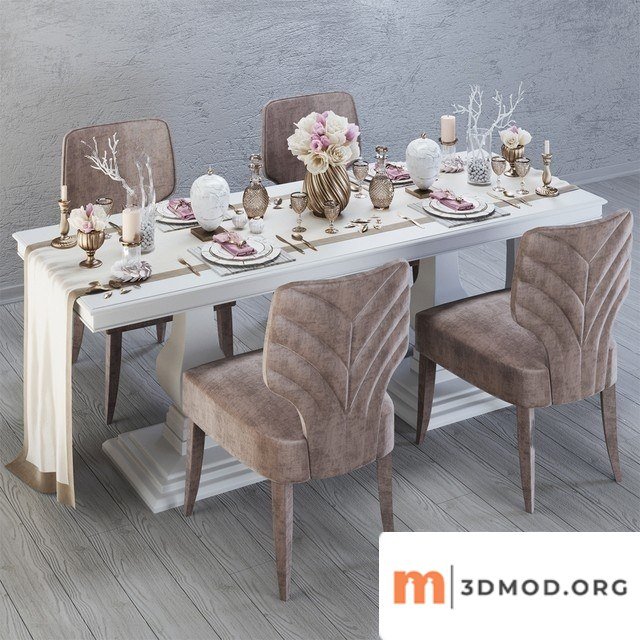 Neoclassic Dining Set