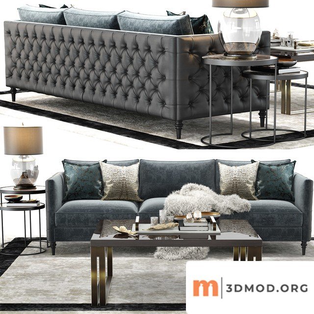 Neoclassic Luxury Sofa Set