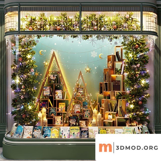 New year's showcase of the book store