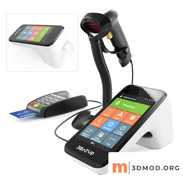 Online pos cash desk evotor 7-3