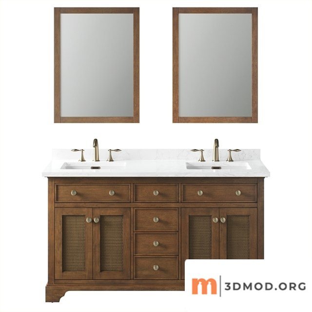 Ove Ophelia 60 Almond Latte Vanity