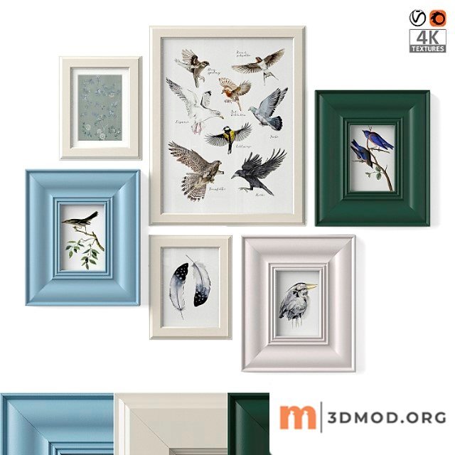 Paintings With Birds