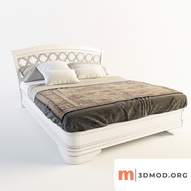 Palazzo Ducale Bianzo Bed