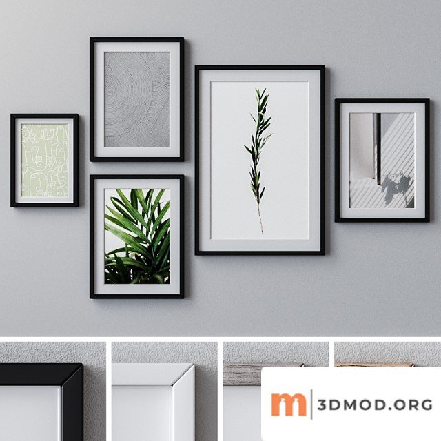 Photo frames set 1033