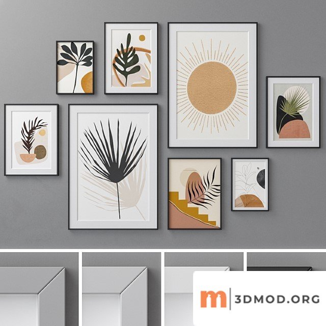 Photo frames set 374