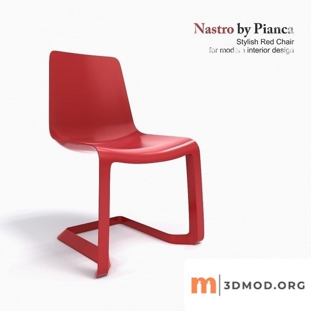 Pianca Nastro Red Chair